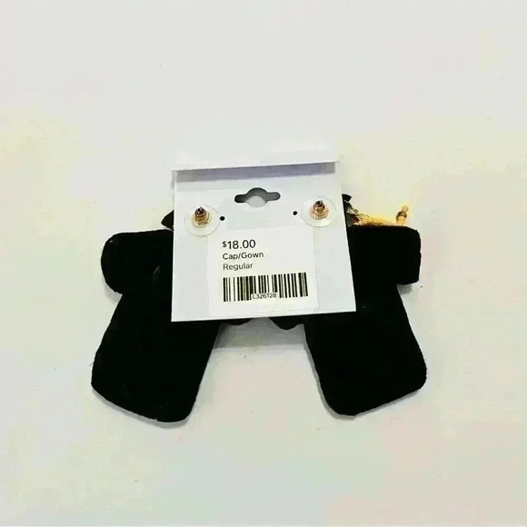 Beaded Graduation Gown Earrings - Picture 2 of 2